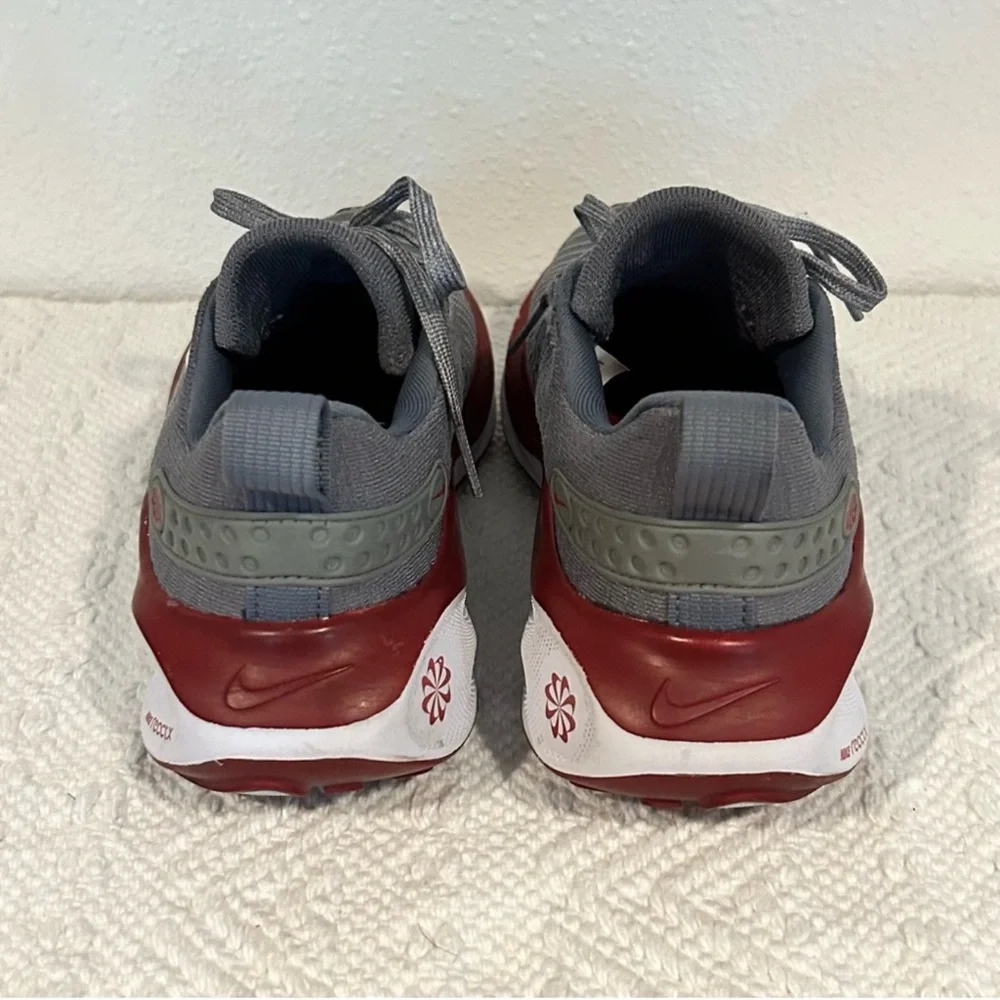 Nike Gray and Red Athletic Shoes - Picture 4 of 7